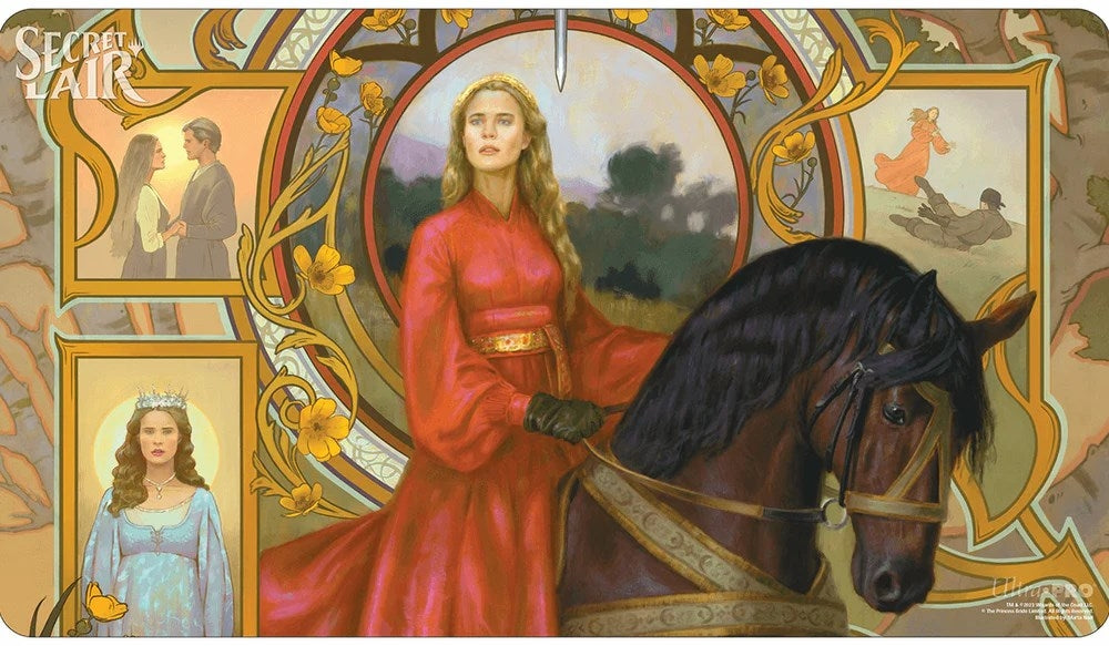 Secret Lair Spookydrop 2023: Buttercup Provincial Princess Standard Gaming Playmat for Magic: The Gathering - Playmats