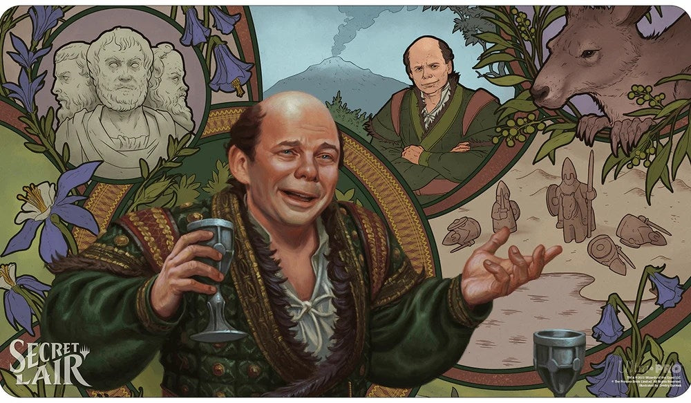 Secret Lair Spookydrop 2023: Vizzini Criminal Mastermind Standard Gaming Playmat for Magic: The Gathering - Playmats