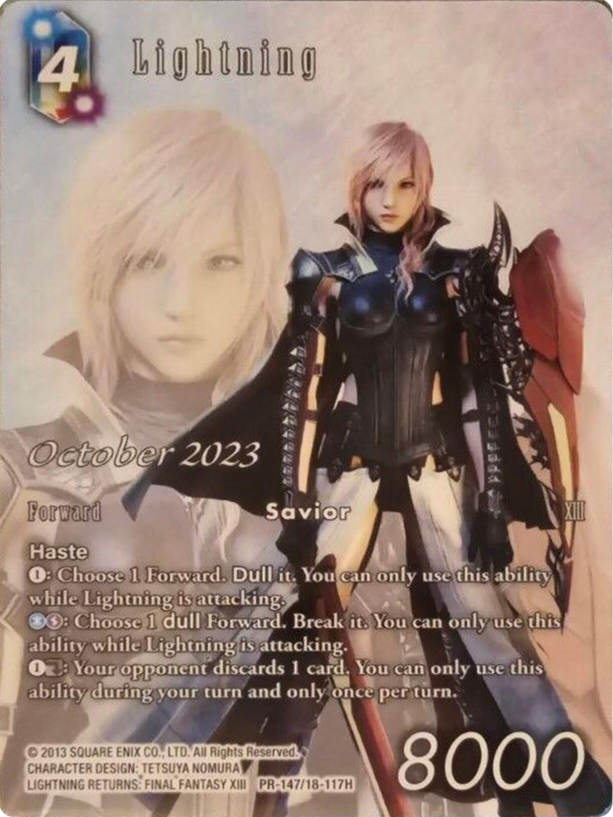 Lightning (October 2023) (14718117) [PR] - Final Fantasy TCG Single