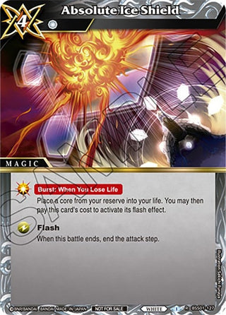 Absolute Ice Shield (Sealed Event Promotion Pack) (1127) [BSSP] - Battle Spirits Saga Single