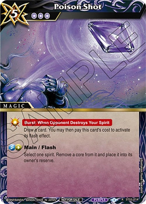 Poison Shot (Sealed Event Promotion Pack) (2014) [BSSP] - Battle Spirits Saga Single