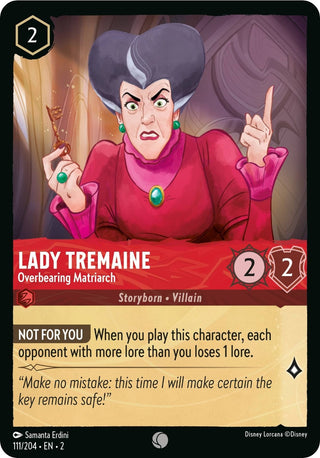 Lady Tremaine - Overbearing Matriarch (111) (2) - Disney Lorcana Single