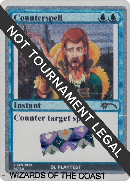 Counterspell (SL PLAYTEST) [SLD] - MTG Single