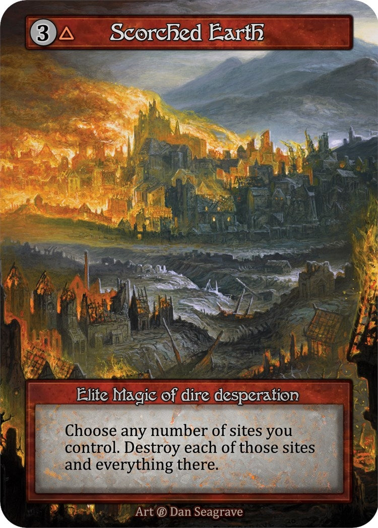 Scorched Earth [B] - Sorcery: Contested Realm Single