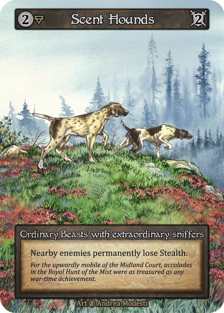 Scent Hounds [B] - Sorcery: Contested Realm Single