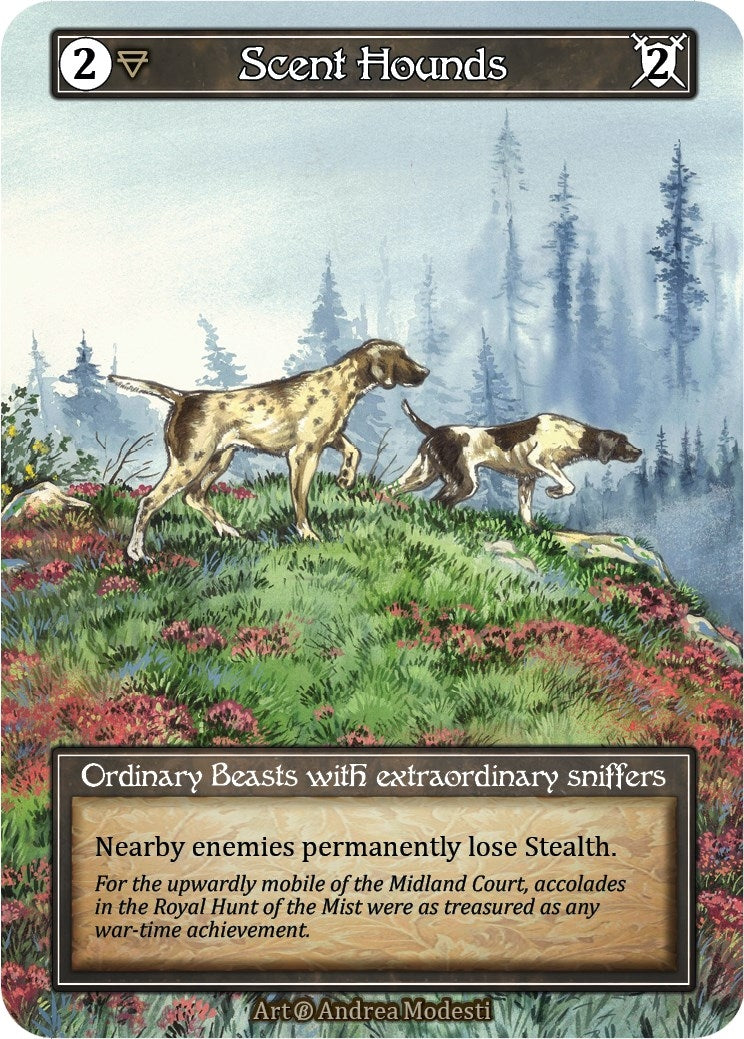 Scent Hounds (Foil) [B] - Sorcery: Contested Realm Single