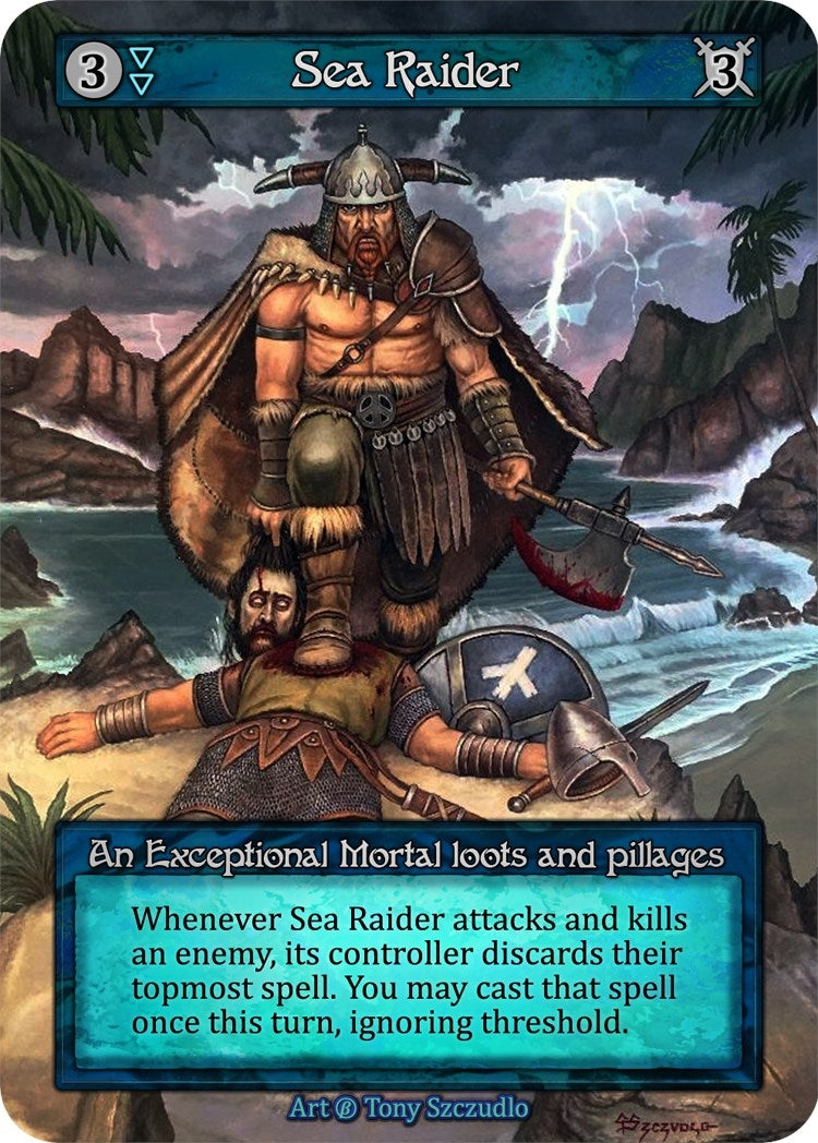 Sea Raider [B] - Sorcery: Contested Realm Single