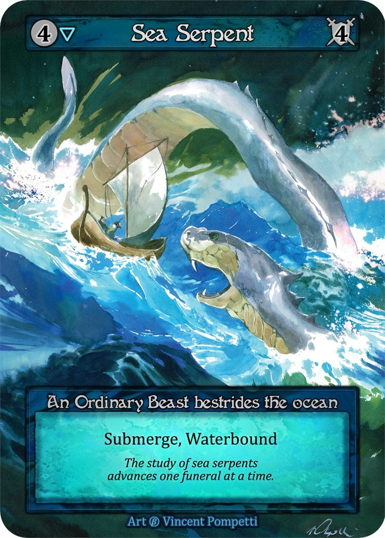 Sea Serpent [B] - Sorcery: Contested Realm Single