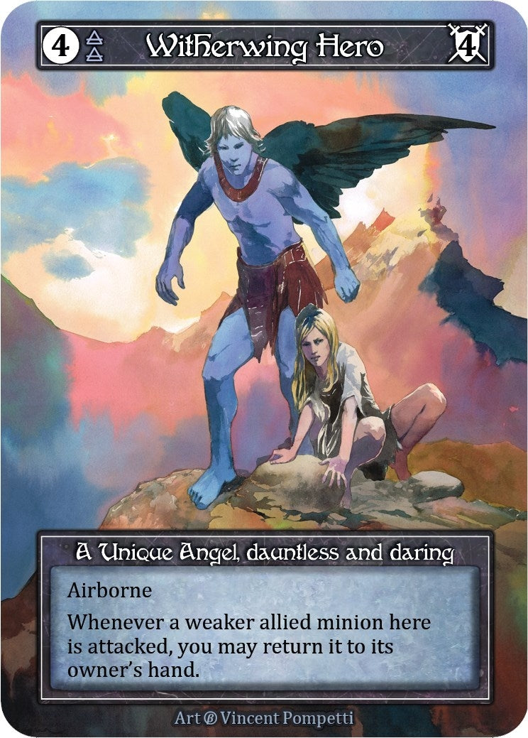Image for Witherwing Hero (Foil) (Beta) - Sorcery: Contested Realm