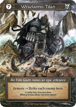 Wraetannis Titan (Foil) [B] - Sorcery: Contested Realm Single