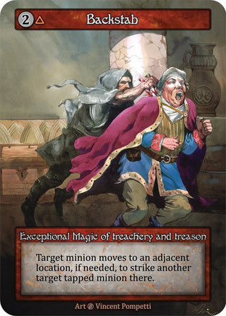 Backstab [B] - Sorcery: Contested Realm Single