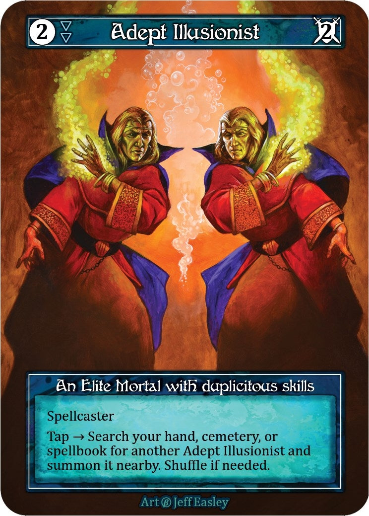 Adept Illusionist (Foil) [B] - Sorcery: Contested Realm Single