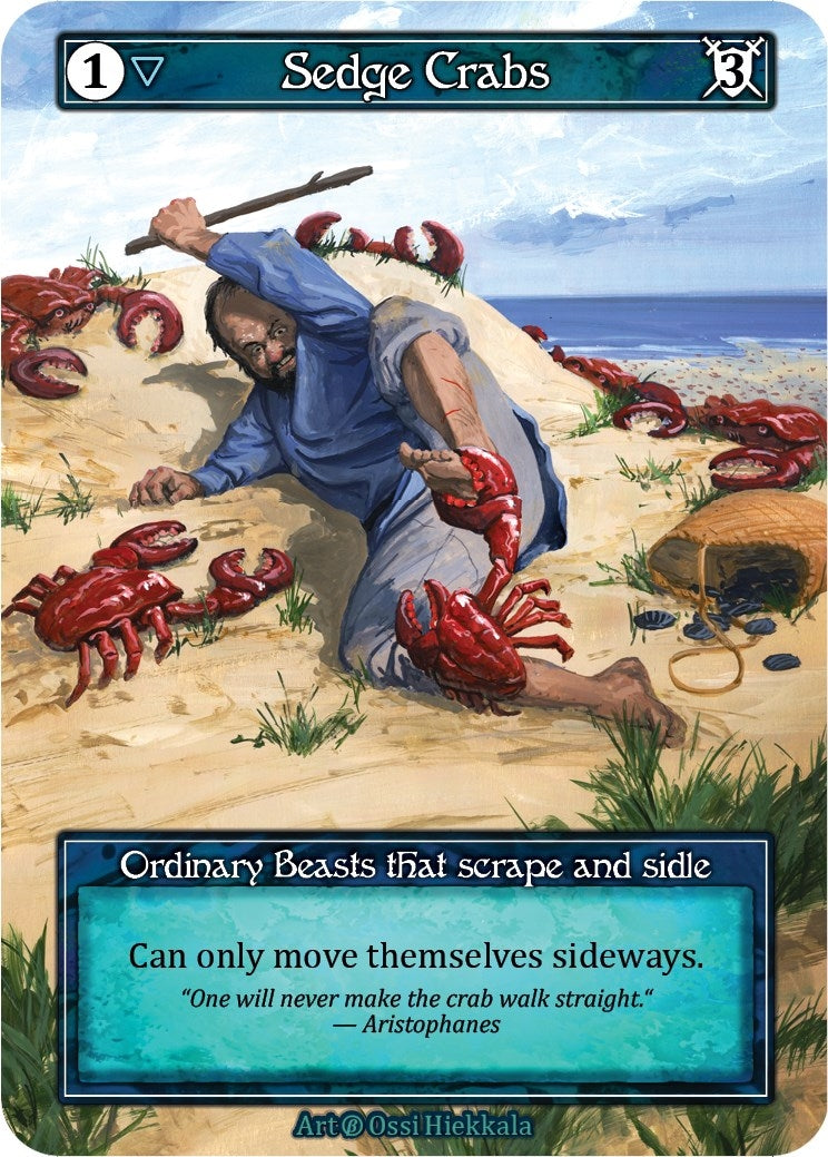 Sedge Crabs (Foil) [B] - Sorcery: Contested Realm Single
