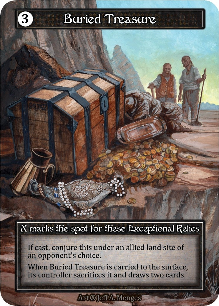 Buried Treasure (Foil) [B] - Sorcery: Contested Realm Single