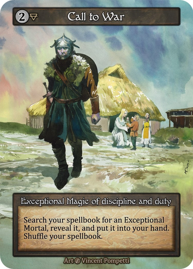 Call to War [B] - Sorcery: Contested Realm Single