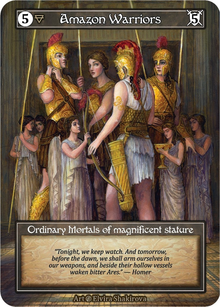 Amazon Warriors (Foil) [B] - Sorcery: Contested Realm Single