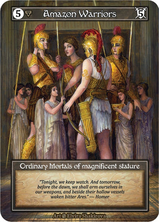 Amazon Warriors (Foil) [B] - Sorcery: Contested Realm Single