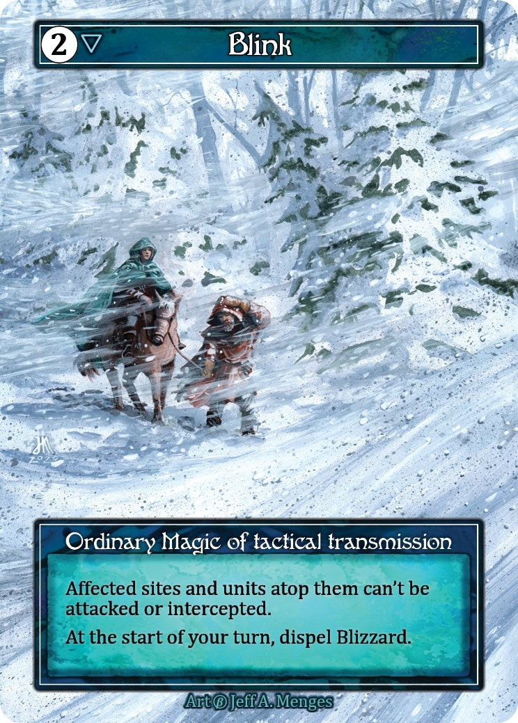 Blink (Foil) (Misprint) [B] - Sorcery: Contested Realm Single