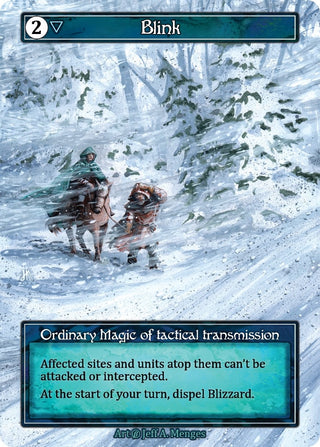 Blink (Foil) (Misprint) [B] - Sorcery: Contested Realm Single