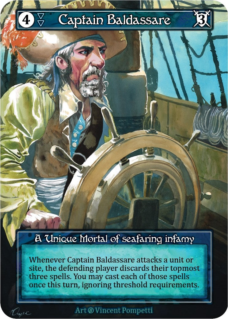 Image for Captain Baldassare (Foil) (Beta) - Sorcery: Contested Realm