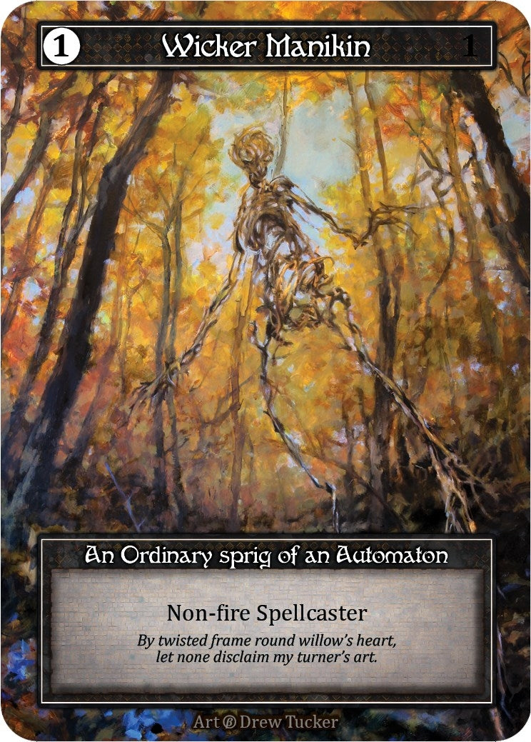 Image for Wicker Manikin (Foil) (Beta) - Sorcery: Contested Realm