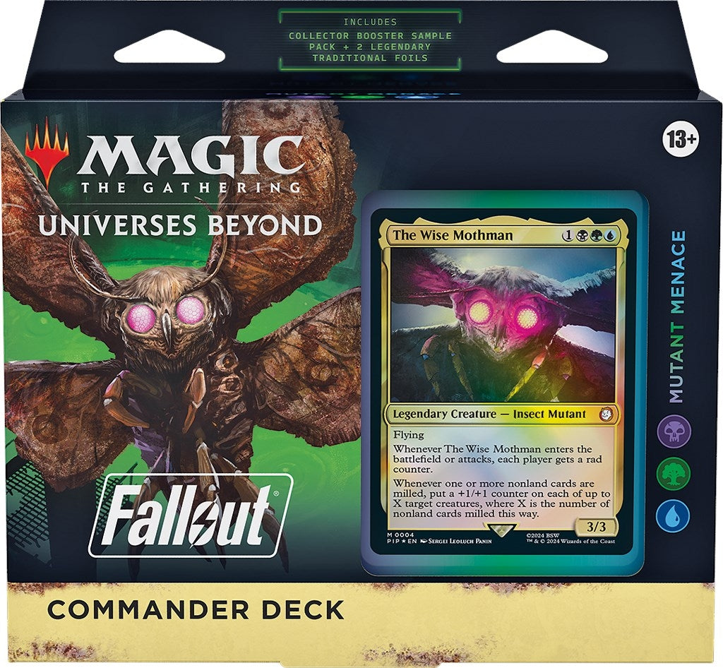 Universes Beyond: Fallout - Mutant Menace Commander Deck [PIP] - MTG Sealed