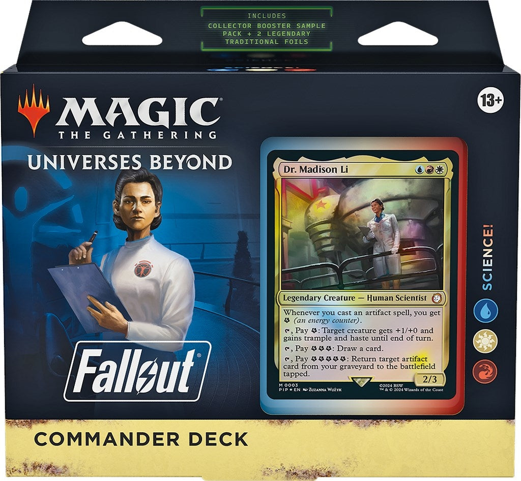 Universes Beyond: Fallout - Science! Commander Deck [PIP] - MTG Sealed
