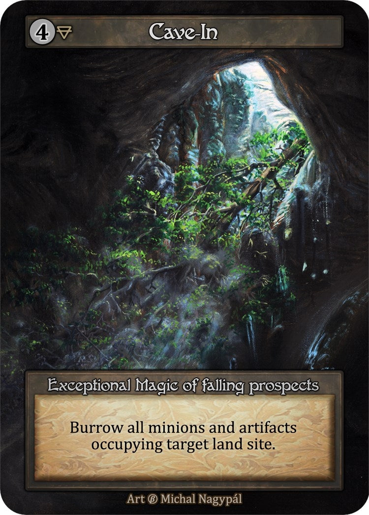 Cave-In [B] - Sorcery: Contested Realm Single