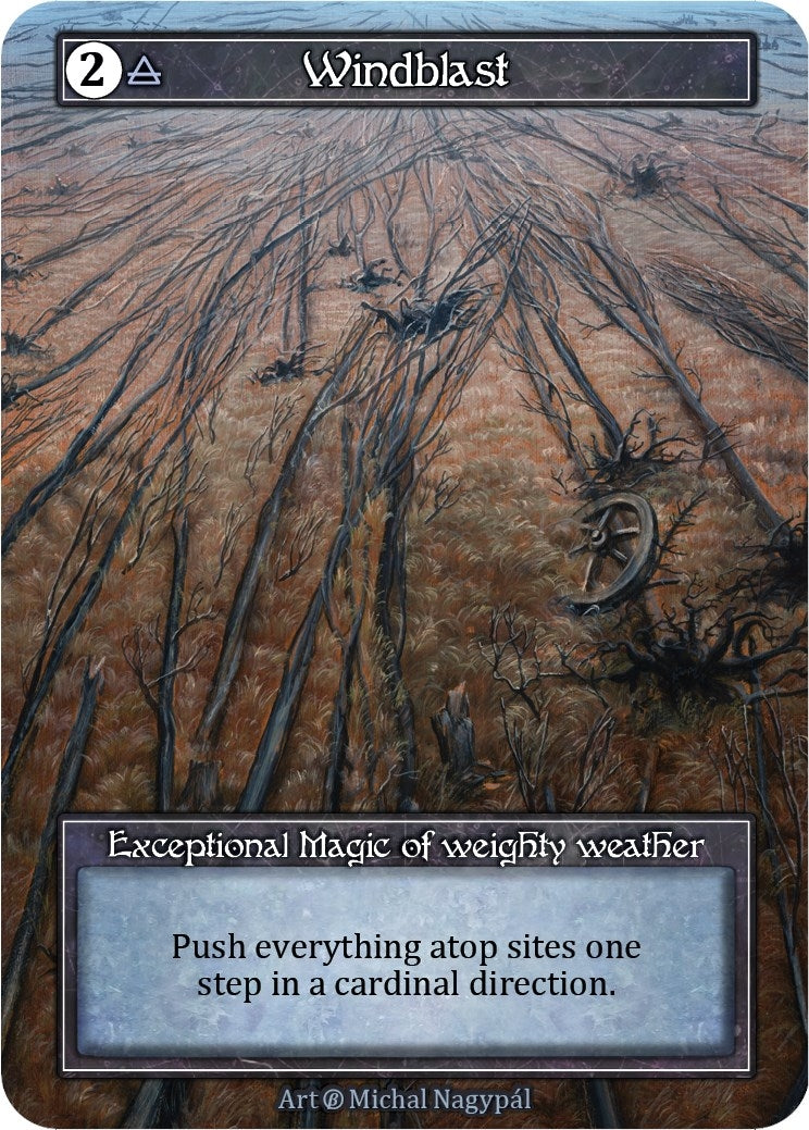 Windblast (Foil) [B] - Sorcery: Contested Realm Single