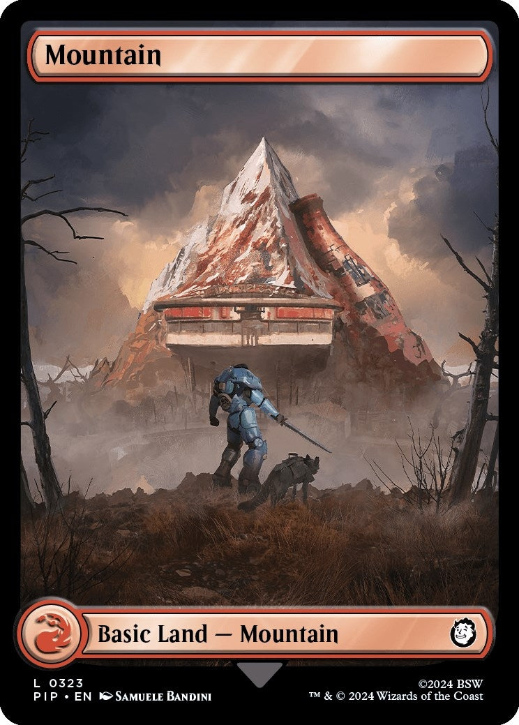 Mountain (0323) (323) [PIP] - MTG Single