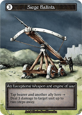 Siege Ballista (Foil) [B] - Sorcery: Contested Realm Single