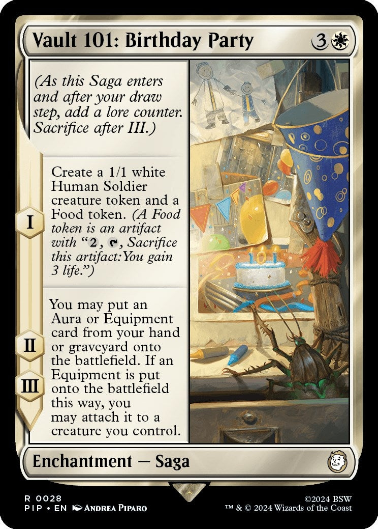 Vault 101: Birthday Party (28) [PIP] - MTG Single