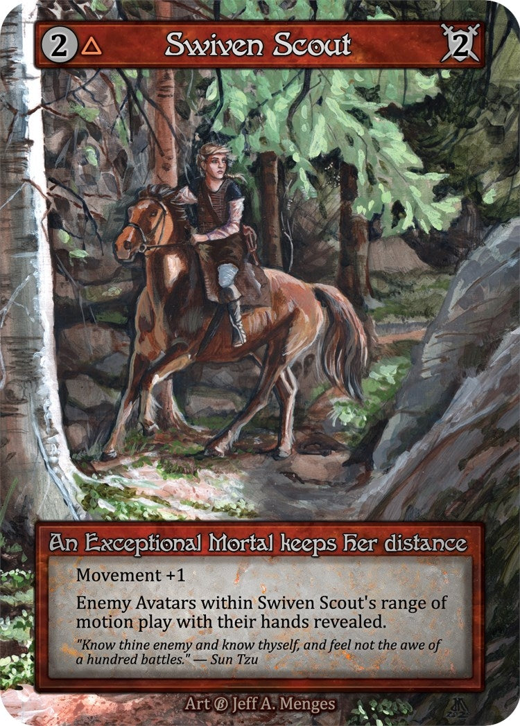 Swiven Scout [B] - Sorcery: Contested Realm Single