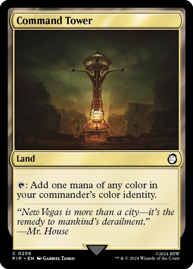 Command Tower (259) [PIP] - MTG Single