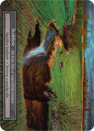 Image for Sinkhole (Foil) (Beta) - Sorcery: Contested Realm