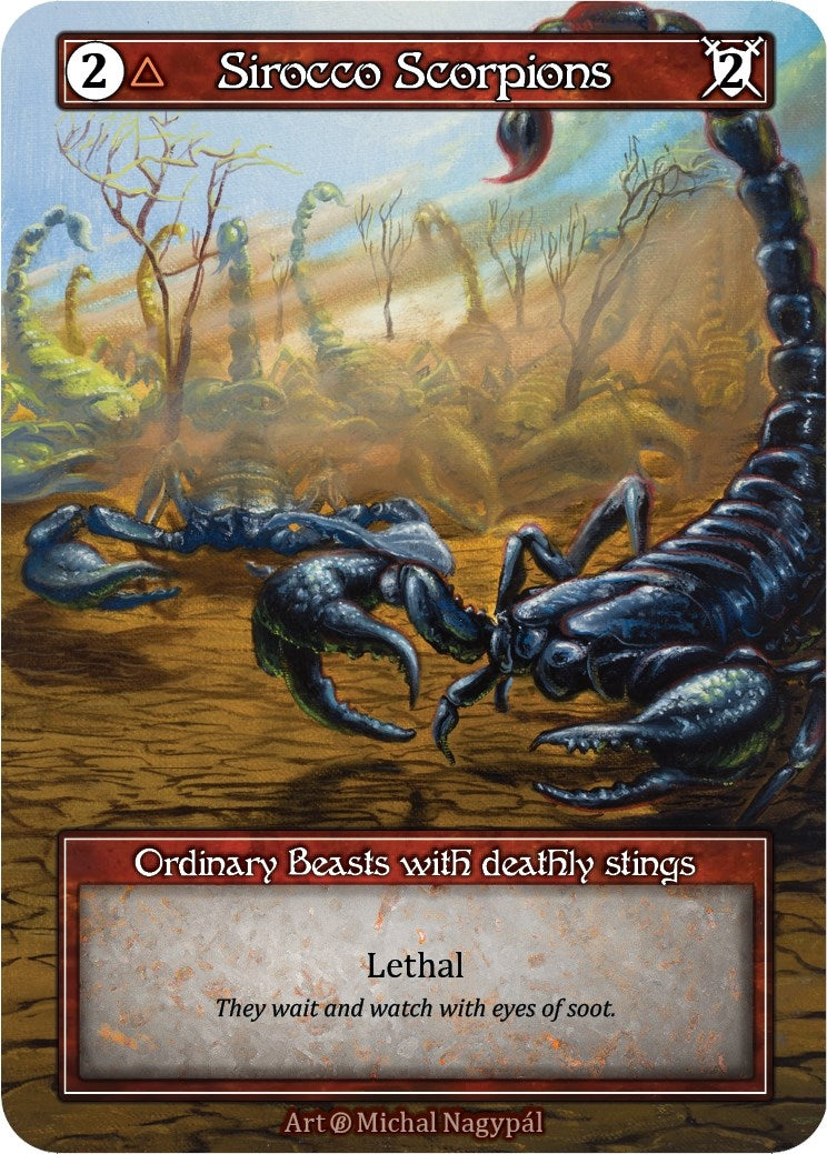 Sirocco Scorpions (Foil) [B] - Sorcery: Contested Realm Single