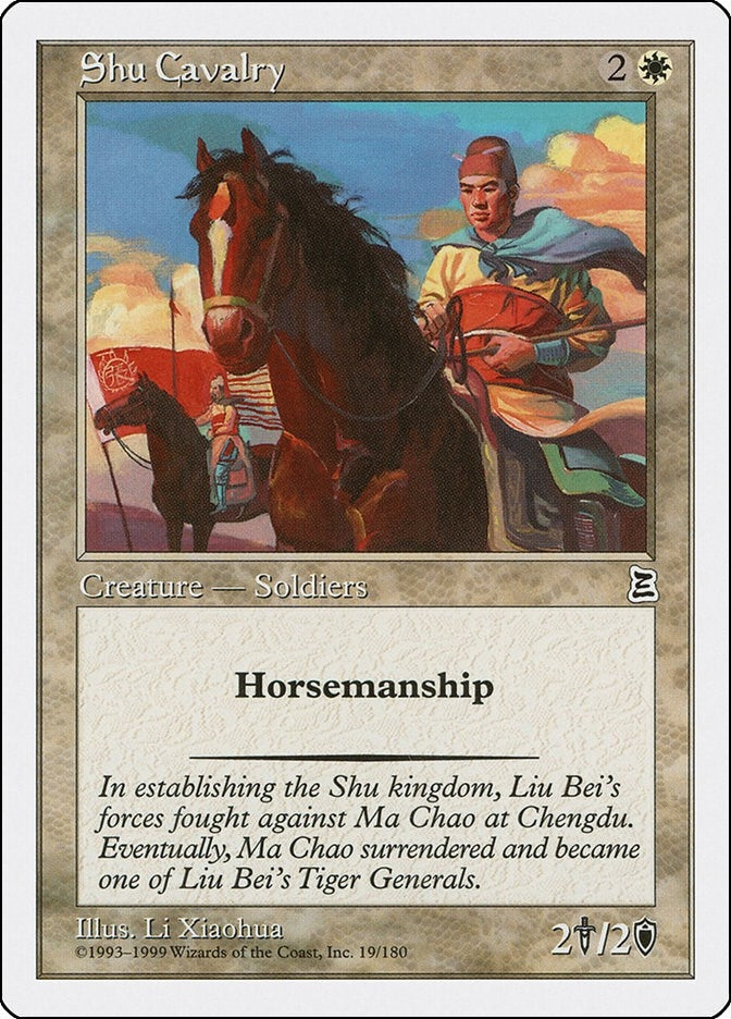 Shu Cavalry (19) [PTK] - MTG Single