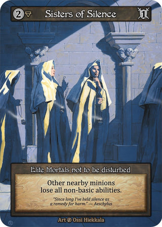 Sisters of Silence [B] - Sorcery: Contested Realm Single