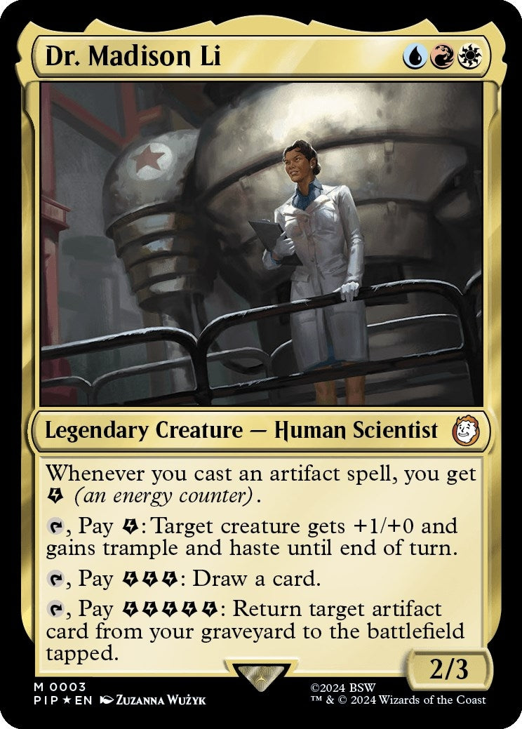 Dr. Madison Li (3) [PIP] - MTG Single