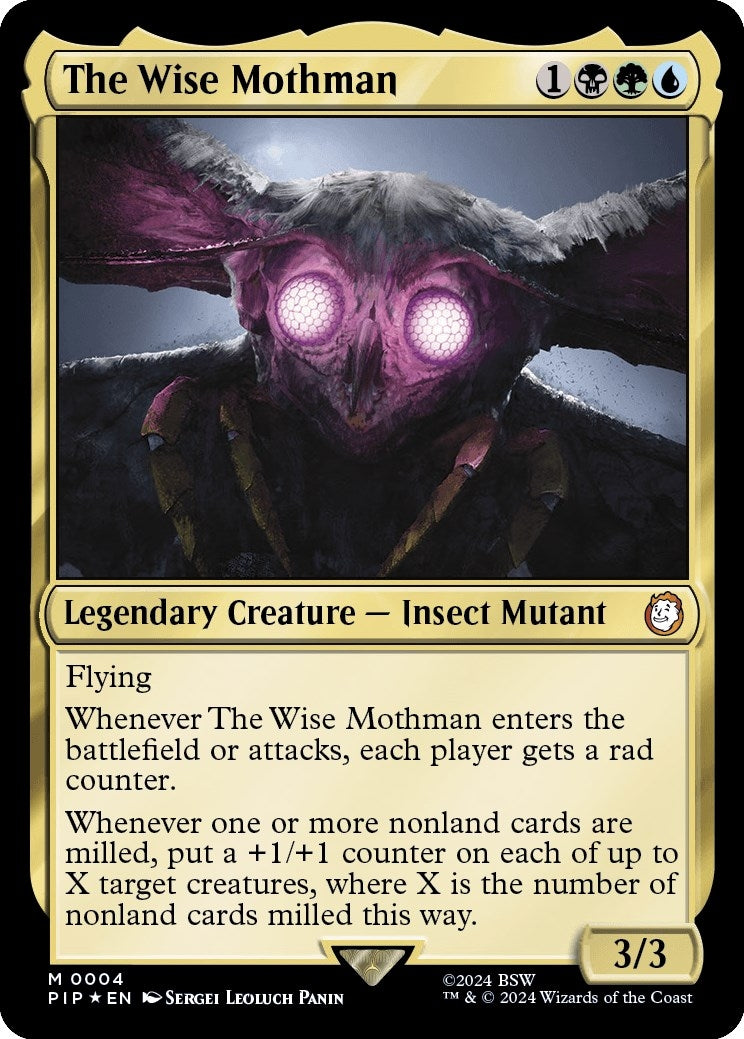 The Wise Mothman (4) [PIP] - MTG Single