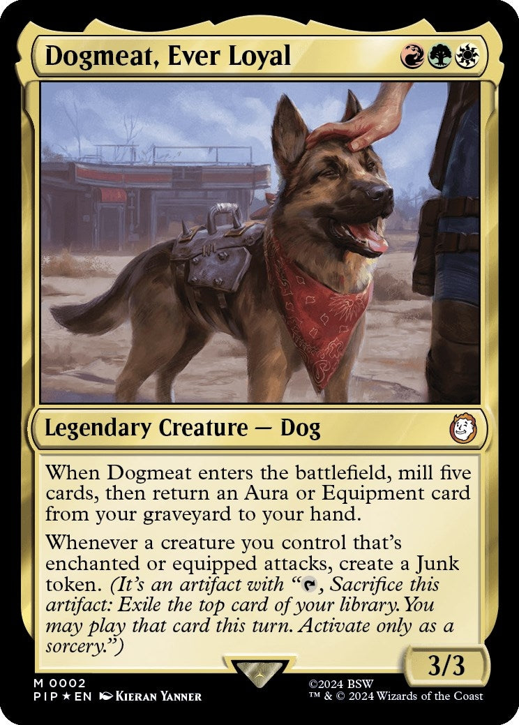 Dogmeat Ever Loyal (2) [PIP] - MTG Single