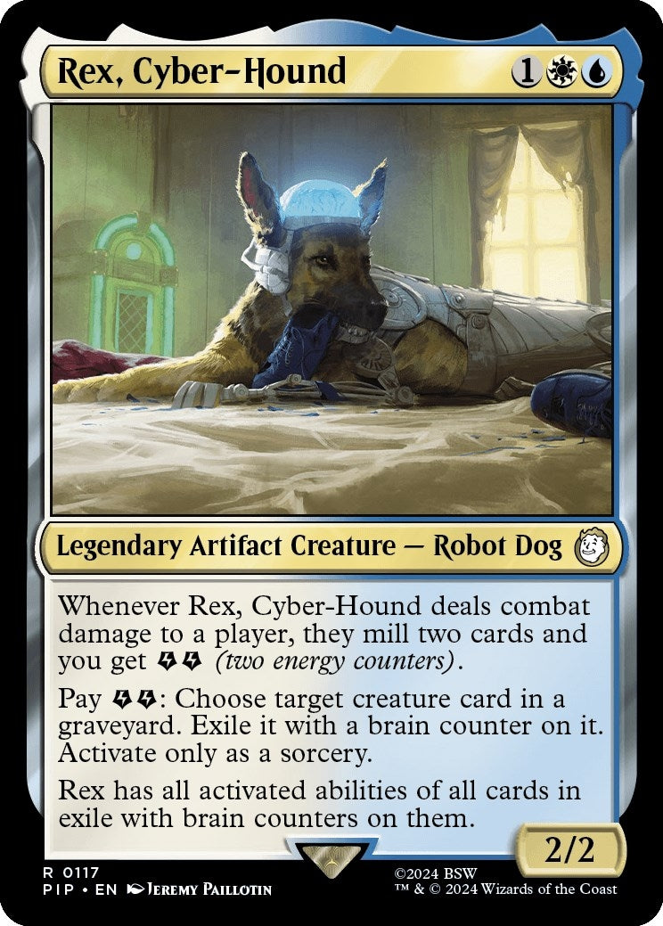 Rex Cyber-Hound (117) [PIP] - MTG Single