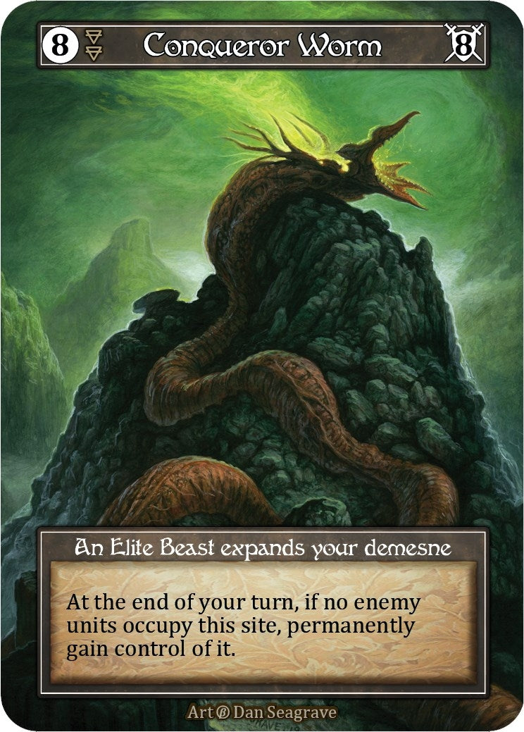 Conqueror Worm (Foil) [B] - Sorcery: Contested Realm Single