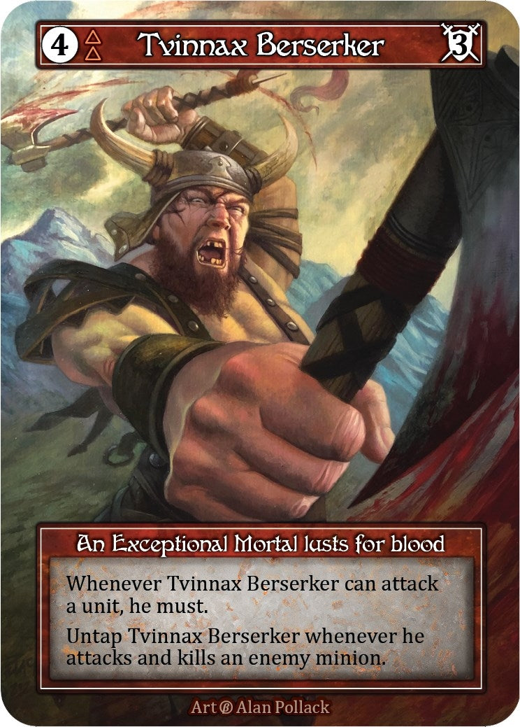 Tvinnax Berserker (Foil) [B] - Sorcery: Contested Realm Single