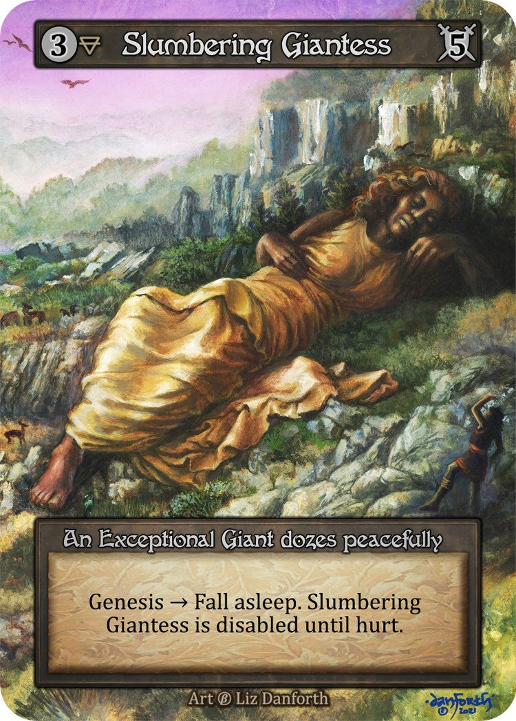 Slumbering Giantess [B] - Sorcery: Contested Realm Single