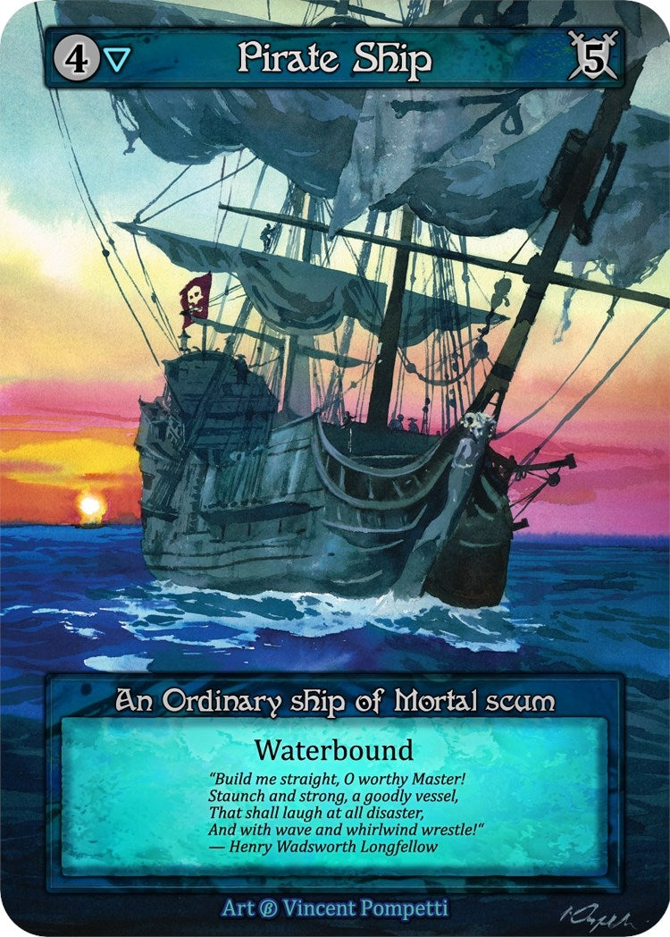 Pirate Ship [B] - Sorcery: Contested Realm Single