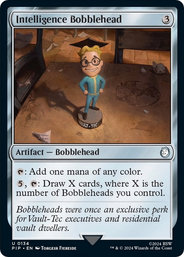 Intelligence Bobblehead (134) [PIP] - MTG Single
