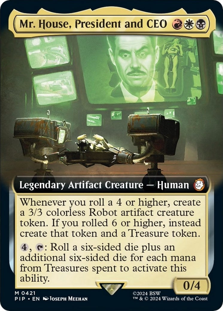 Mr. House President and CEO (Extended Art) (421) [PIP] - MTG Single