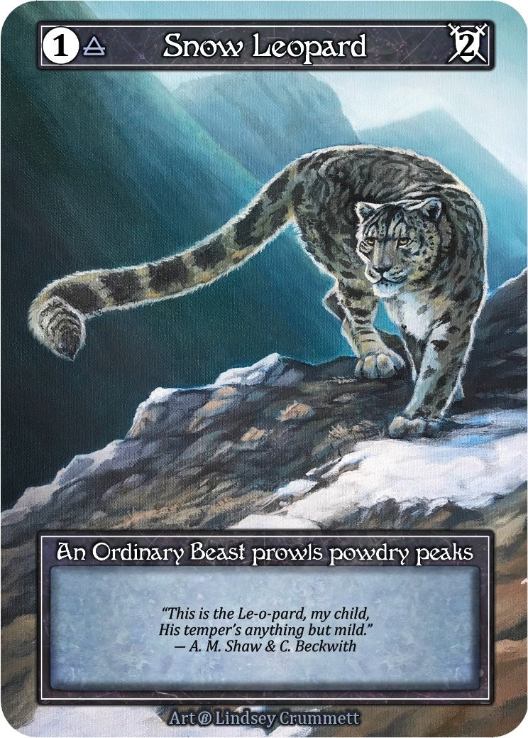 Snow Leopard (Foil) [B] - Sorcery: Contested Realm Single