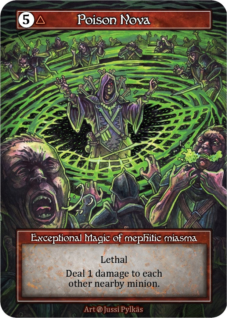 Poison Nova (Foil) [B] - Sorcery: Contested Realm Single